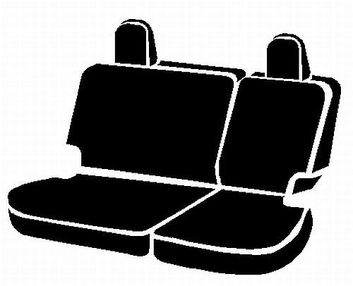 Custom Fit Fia SP82-96 GRAY Rear Seat Cover Split Seat 40/60 - Poly-Cotton, (Gray)