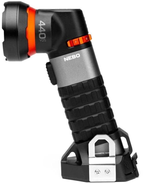 SL25R NEBO Luxtreme 500 lm Black LED Spotlight 18650 Battery