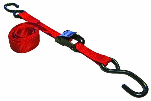 Ratcheting Erickson and Cam Buckle Tie-Down Strap Combo, (Pack of 4)