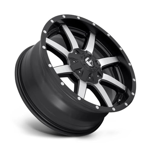 D537 20X9 6X135/5.5 MT-BLK-MACH 20MM - Fuel 1PC