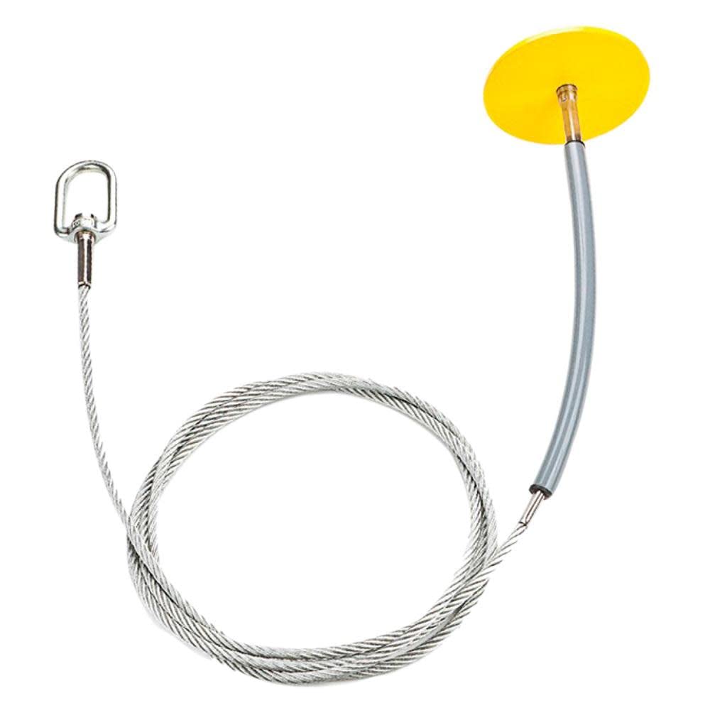 Drop Through Anchor A710004-8.5 with 4in Plate 8.5ft Cable