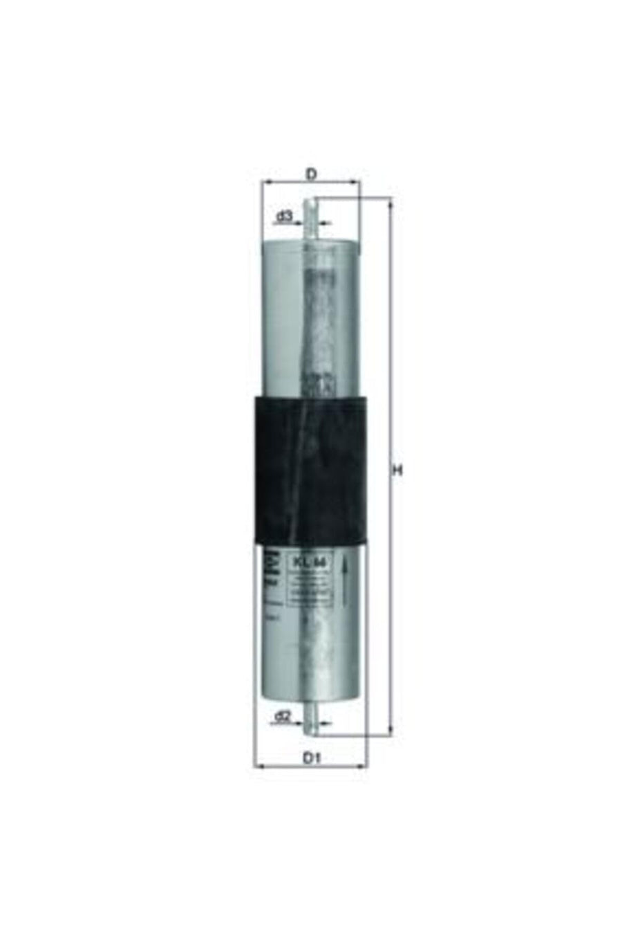 KL 66 MAHLE Original Fuel Filter