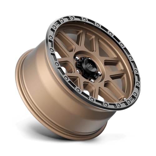 KMC Wheels 18X9 MESA 5X1505.98 25mm MATTE BRONZE WITH BLACK LIP - KM54489058625