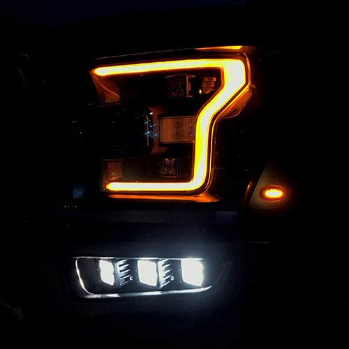 Off-Road Rigid LED Fog Light Kit made for F150 Raptor 2017-2020