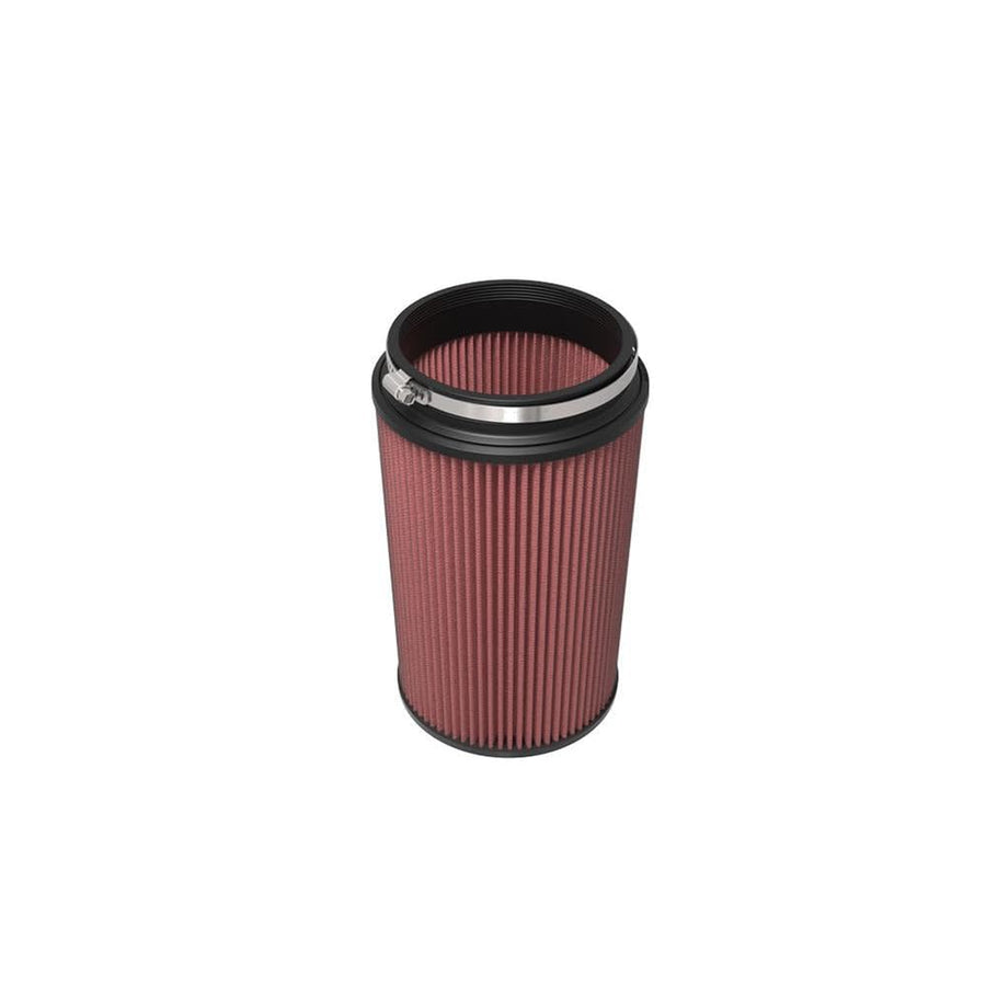 High-Flow K&N Original Lifetime Universal Clamp-On Air Filter: High Performance, Premium, Washable: Flange Diameter: 5 In, Filter Height: 11 In, Flange Length: 1.25 In, Shape: Tapered Round, RU-1026