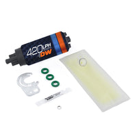 420lph Deatschwerks in-tank fuel pump w/ 9-0836 install kit (9-421-0836)