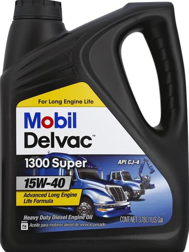 15W-40 Mobil 1 Delvac 1300 Super Motor Oil - 1 Gallon