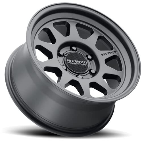 Black Method Race Wheels 316 Wheel with Matte (17 x 8. inches /6 x 120 mm, 25 mm Offset)