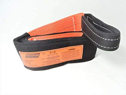 Tree Saver Factor 55 Low Stretch Polyester Strap, 3" Width x 8' Length