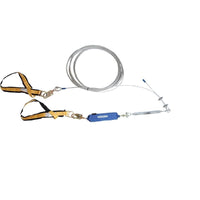 30 Ft. Werner 2-Man Cable Horizontal Lifeline System Cross-Arm Strap