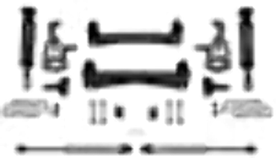 Fabtech FTS22258 Box Component 1 of 2 For 4 in. Lift For PN[K2258/K2258M/K2258DL/K2258DL] Component Box