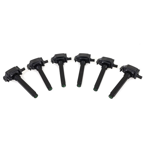 Mishimoto Set of 6 Ignition Coil, Compatible with Jeep Wrangler 2012-2018