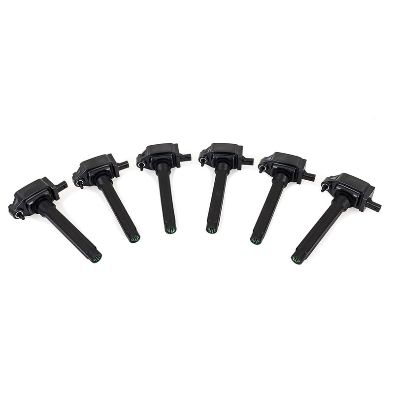 Mishimoto Set of 6 Ignition Coil, Compatible with Jeep Wrangler 2012-2018