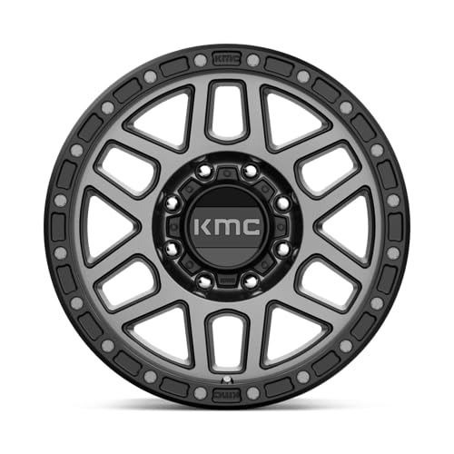 Satin Black KMC MESA with Gray Tint Wheel (0 x 0. inches /8 x 170 mm, 18 mm Offset)