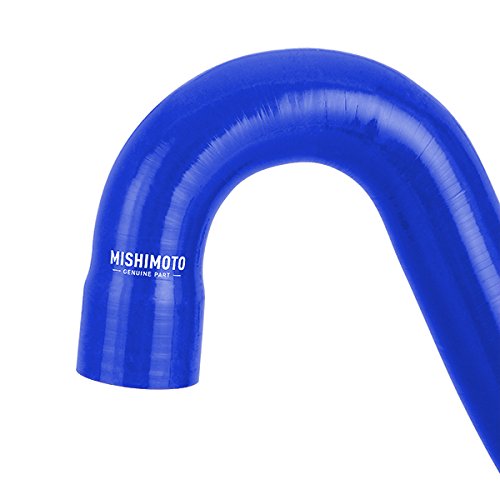 Mishimoto Lower MMHOSE-MUS8-15LBL Radiator Hose Fits Ford Mustang GT 2015+ Blue