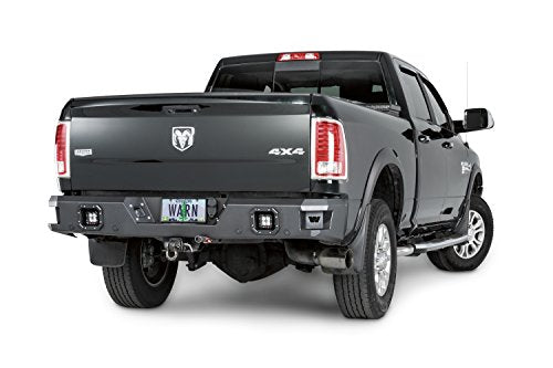 Ascent WARN 96445 Rear Bumper: Dodge Ram 2500, 3500-2014-2016