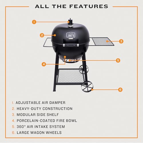 Blackjack Kettle Charcoal Grill Oklahoma Joe's - 21302141