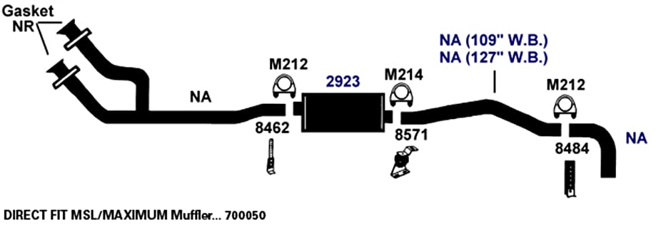 Exhaust Hanger AP Exhaust 8484