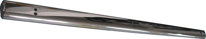 TrailFX Nerf Bars with Step Pads Toyota Tacoma Crew Cab Fits 2005-2011 and 2013-2023 Stainless Steel Polished 4-Inch Oval Tube Frame Body Mount TrailFX 2950522051
