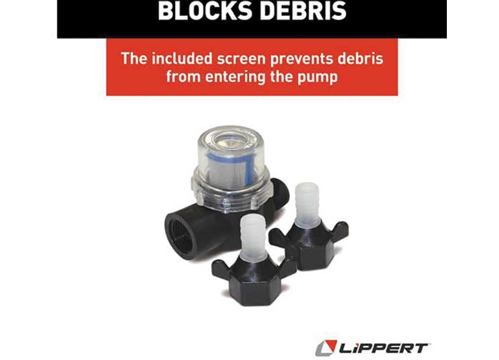 689054,115V Flow Max Water Pump, Lippert Components DS-11531-D