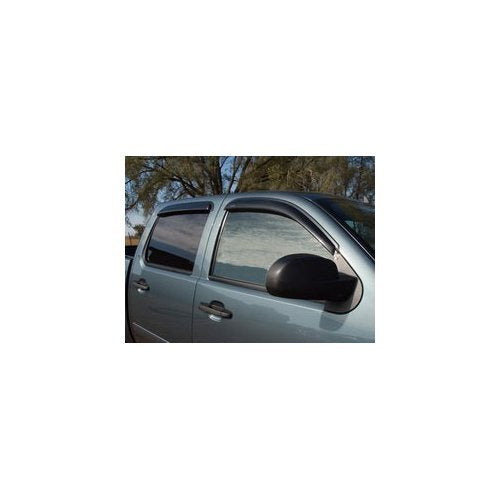 Outside Mount Ventvisors - Tape-Onz | Stampede Products | Fits 1996 - 2014 Chevrolet Express 1500, Smoke | 2 pcs., 6134-2