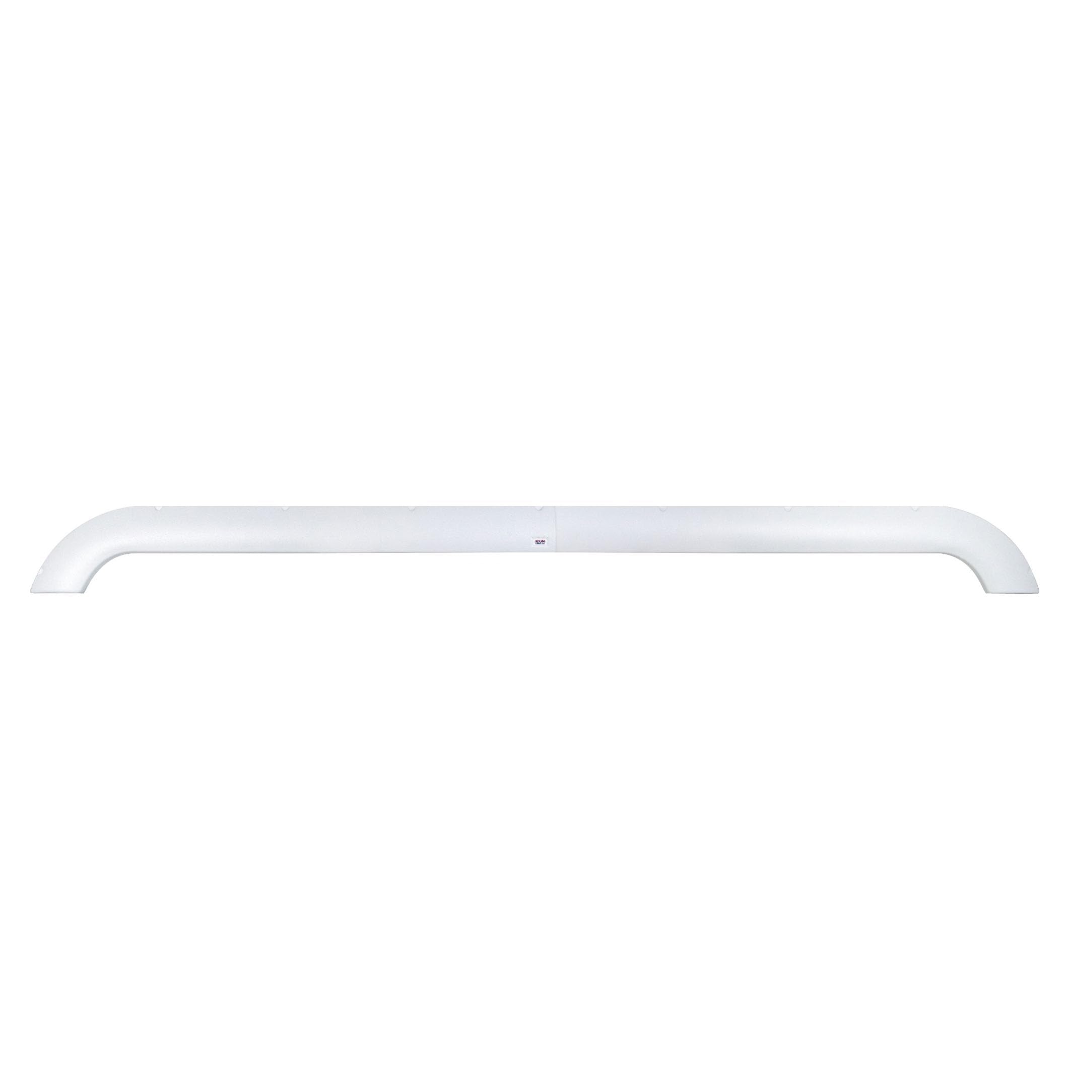 Icon Triple Axle Fender Skirt 15402 for Eclipse - Polar White