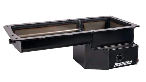 Moroso Steel Swap Oil Pan 20575, Fits Ford 5.0 Coyote Engines, 79-04 and newer Mustang