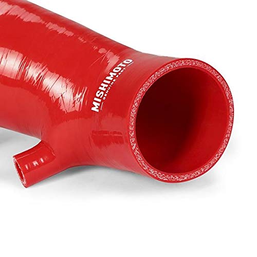 Mishimoto Silicone Induction Hose MMHOSE-CIV-06SIIHRD Fits Honda Civic Si 2006-2011 Red