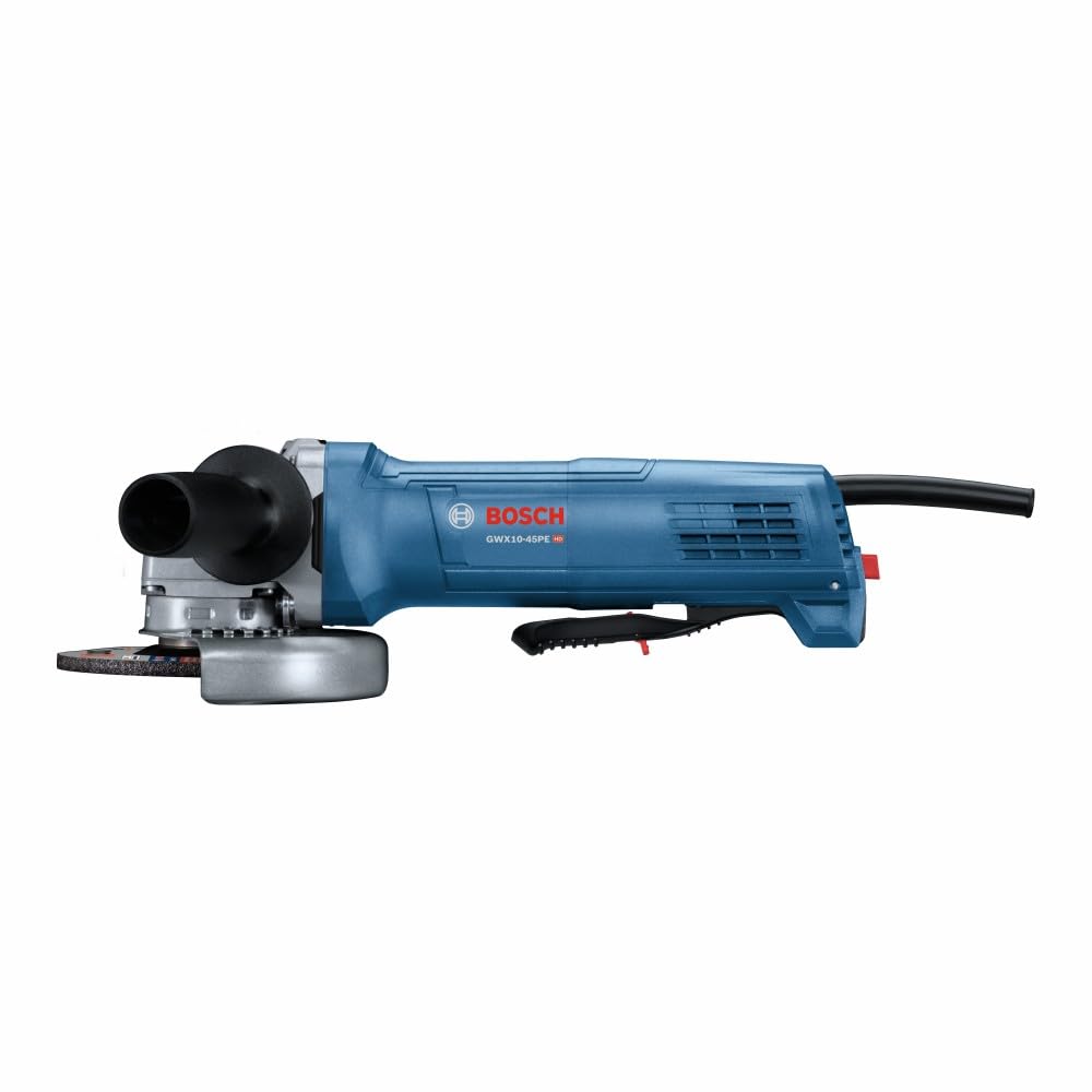 Bosch 4-1/2 In. GWX10-45PE X-LOCK Ergonomic Angle Grinder with Lock-On Paddle Switch