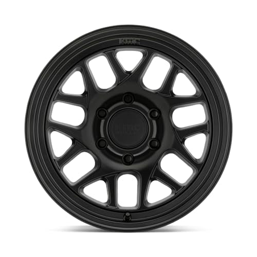BULLY KMC Wheels 16X8 5X5.04.5 0mm SATIN BLACK - KM71768050700