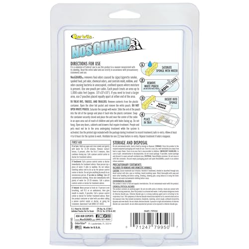 NosGUARD STAR BRITE RV Odor Eliminator – Deep Penetrating Vapor System, Twin Pack 10G (079950)
