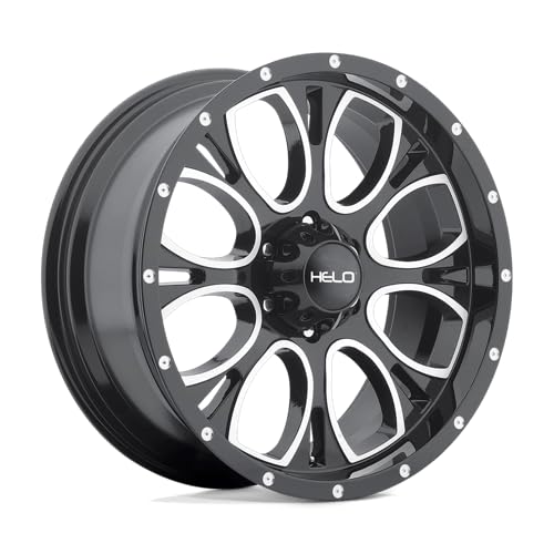 HE879 Helo 16X8 5X4.5 G-BLK MACH-MILL 00MM - HE87968012300