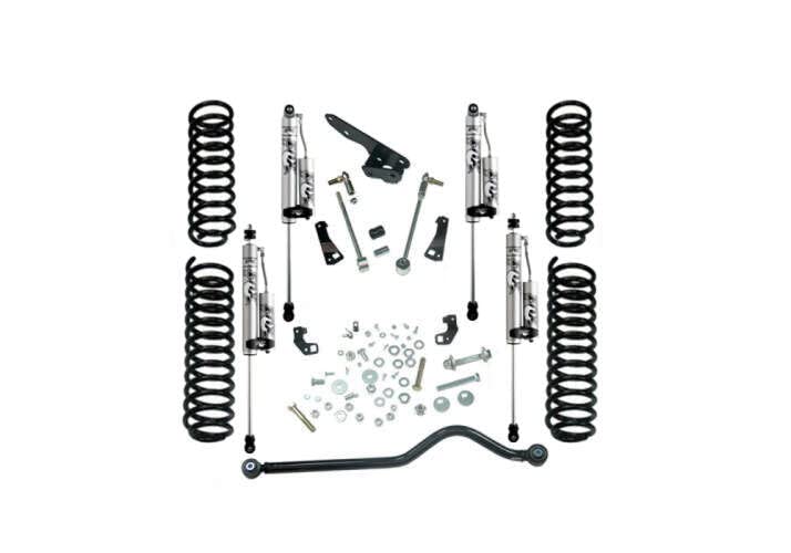 SUPERLIFT RealTruck SUSPENSION 4" Lift Kit for Jeep Wrangler JK | Complete Lift Kit with Fox 2.0 Reservoir Shocks | K941FX | Fits 2007-2018 Jeep Wrangler JK Unlimited 4 Door