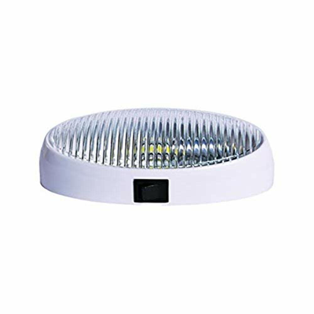 Led Bw Ovl Arcon 20679 Prch Lite W/sw Wht-clr