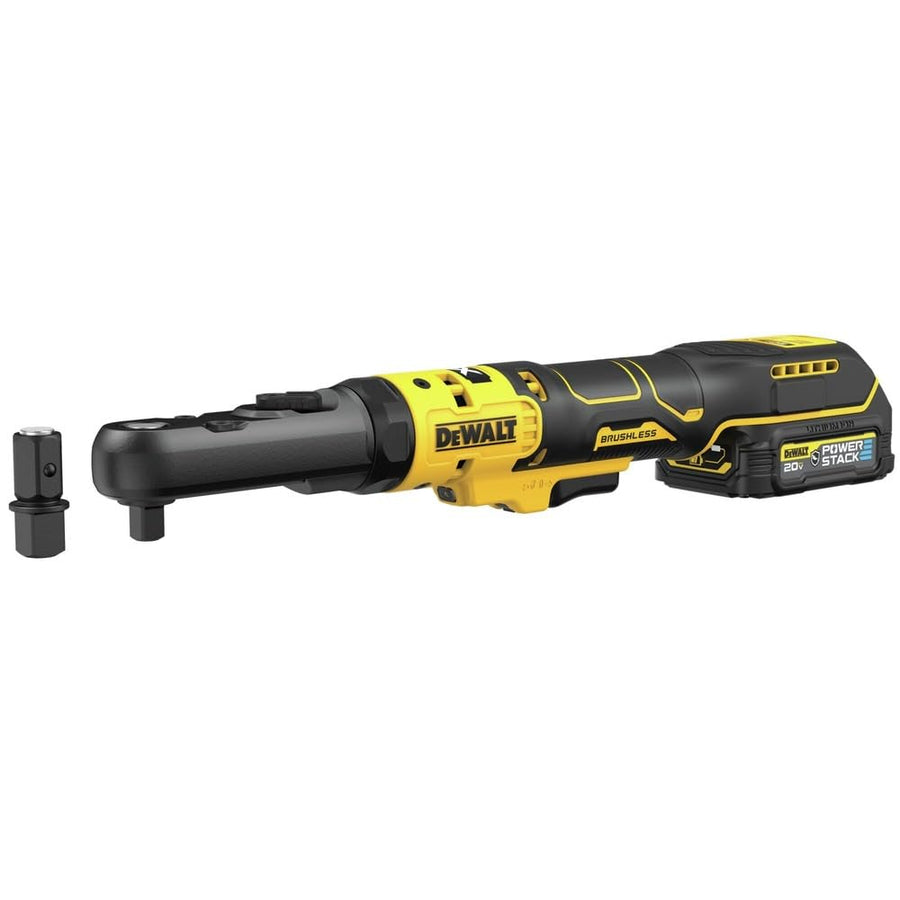 20V MAX XR DEWALT Cordless Ratchet Set, 3/8" and 1/2" Sealed Head Ratchet, Battery and Charger Included (DCF510GE1)