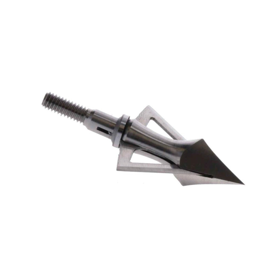 TITANIUM X TRUGLO Large Game 2 Blade 100 Grain Durable Fixed-Blade Archery Bow Hunting Broadhead with Grade 5 Titanium Ferrule & Stainless Steel Blades