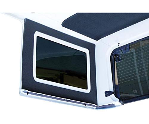Design Engineering 050164 Boom Mat Grey Leather Look Sound Deadening Side Window Trim Kit Compatible with 4-Door Jeep Wrangler (2011-2016)