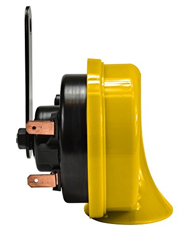 Trumpet Horn Kit HELLA 012010821, 12 V, 400/500 Hz (Universal Fit) Yellow