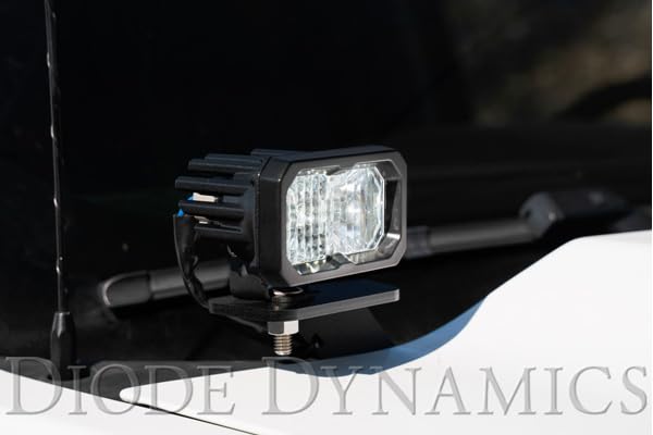 SS3 LED Ditch Light Kit Diode Dynamics for 2014-2019 Silverado/Sierra, Pro White Combo