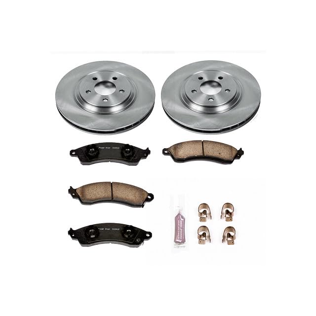 Power Stop Autospecialty KOE1304 Front Replacement Brake Kit-OE Brake Rotors & Ceramic Brake Pads