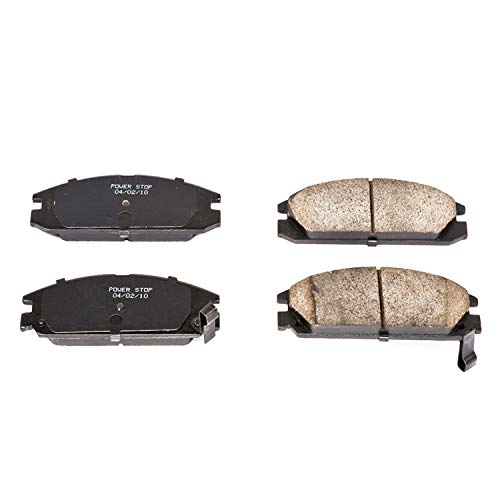 Power Stop Z16 16-334 Evolution Front Ceramic Brake Pads For Acura Integra 1986-1989, Honda Accord 1986-1989, Honda Prelude 1985-1987 [Model Specific]