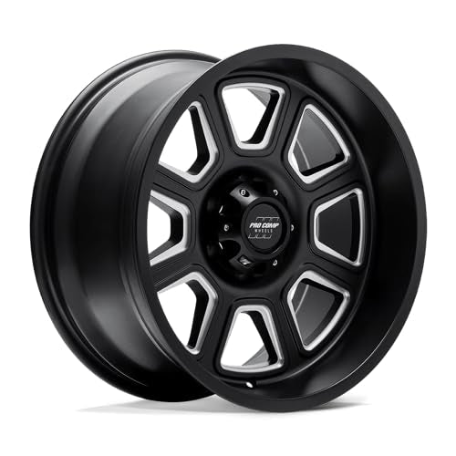 Pro Comp PXA64 Alloys 17X9 5X5.0 S-BLK MILL -6MM - PXA5164-7973