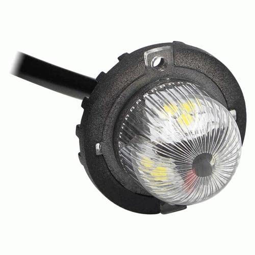 Heise Blue Hidden Strobe Marker Lights - 1 Inch - 9 Led