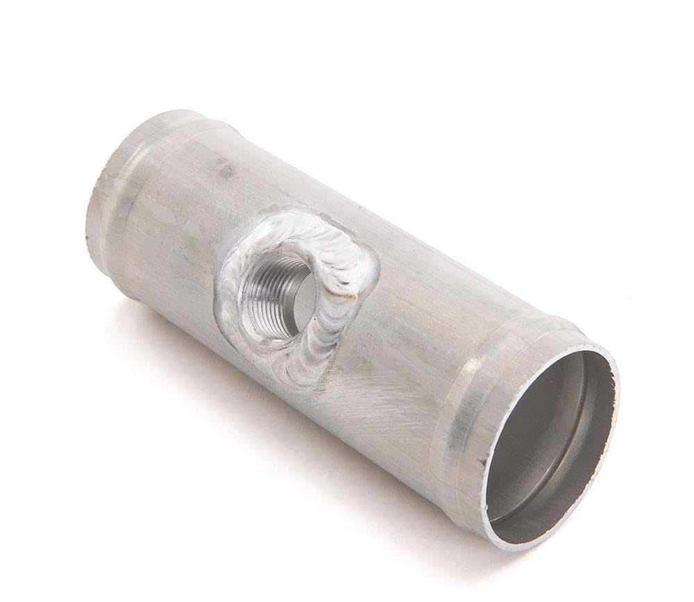 Natural Finish Be Cool 72065 Aluminum 1-1/2" x 6" Long Straight Universal Inlet/Outlet, 1 Pack