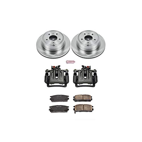 Power Stop KCOE2092 OE Replacement Brake Kit with Caliper, Rear For Chevy Captiva Sport 2012-2015, Chevy Equinox 2007-2009, Pontiac Torrent 2007-2009, Vue 2008-2010 [Model Specific]