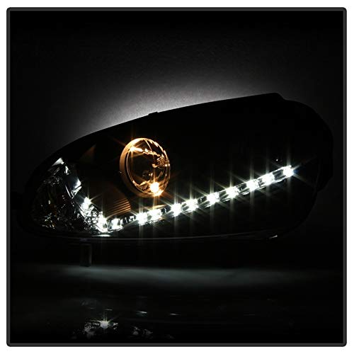Auto Spyder 5017505 Projector Style Headlights Black/Clear