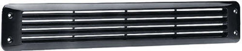 Flush Attwood Louvered Vent Color: Black