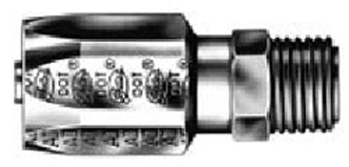 12C5E-16RMP Gates Field Attachable for C5E Hose, Male Pipe NPTF, 30 Cone Seat, Steel, 5/8" ID