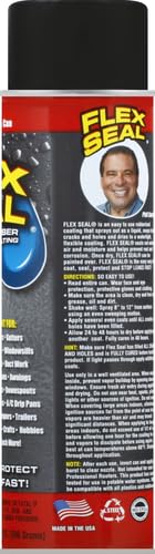 Satin Black Flex Seal Rubber Spray Sealant 14 oz. - Case of 6