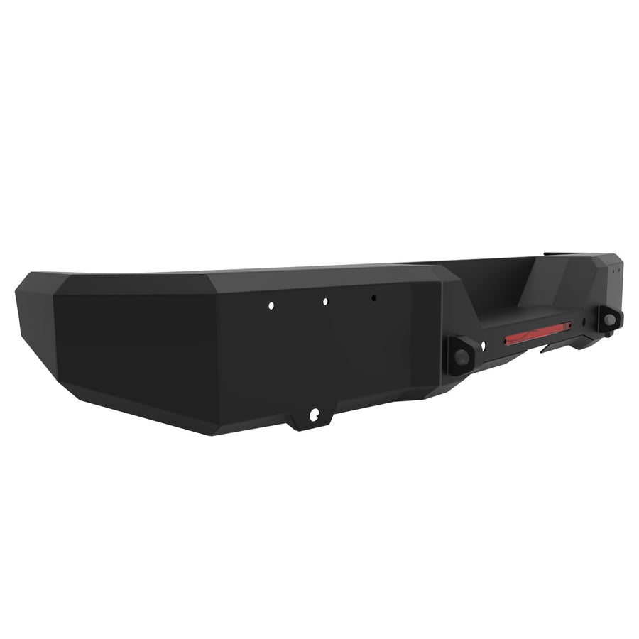 Rear Bumper Magnum RT Style Black Compatible with 2018-2025 Wrangler JL/JLU